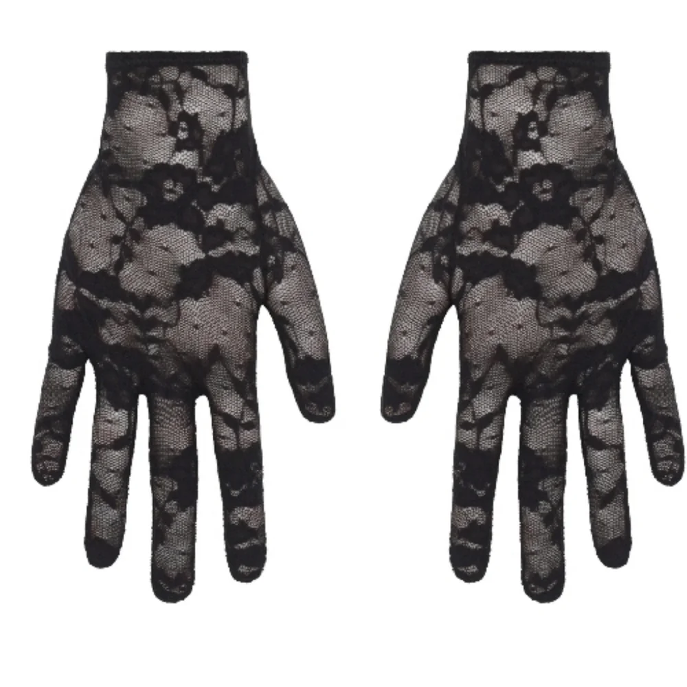 Skims lace stretch gloves